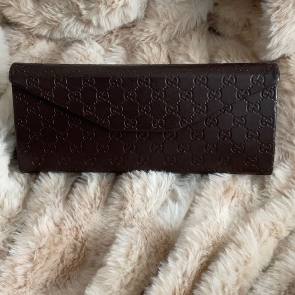 Gucci Eyeglasses Collapsible Case NEW